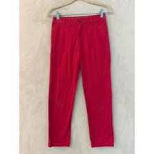 Vineyard Vines Boys Pink Chino Pants Size 12 Adjustable Waist Preppy Trousers