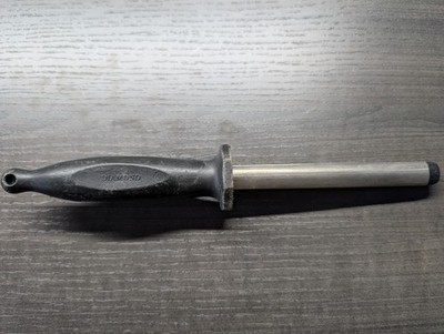 JewelStik 3-Sided Diamond Sharpening Steel Coarse Medium Fine Knife Rod