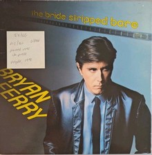 Bryan Ferry The Bride Stripped Bare Vinyl Record LP EX/VG POLD 5003 1978
