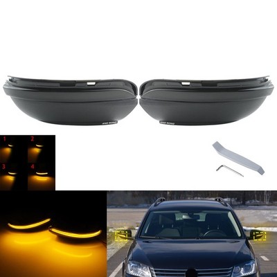 2x Gelb LED Spiegelblinker für VW Beetle 5C EOS Jetta IV Passat B7 CC Scirocco
