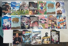 NINTENDO WII VIDEO GAME MANUALS -AS IS-USED LOT of 19