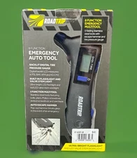 RoadTrip Emergency Auto Tool Kit Flash Light Tire Pres. Gauge Escape Hammer $40
