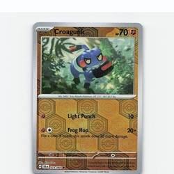 Croagunk 023/064 Shrouded Fable Reverse Holo