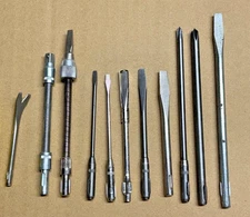 Oxwall ~ 11 Different Screwdriver Shaft Attachments ~ No Handle