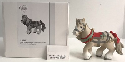 Precious Moments MAY YOUR NEIGHS BE MERRY AND BRIGHT  211015 Clydesdale NEW