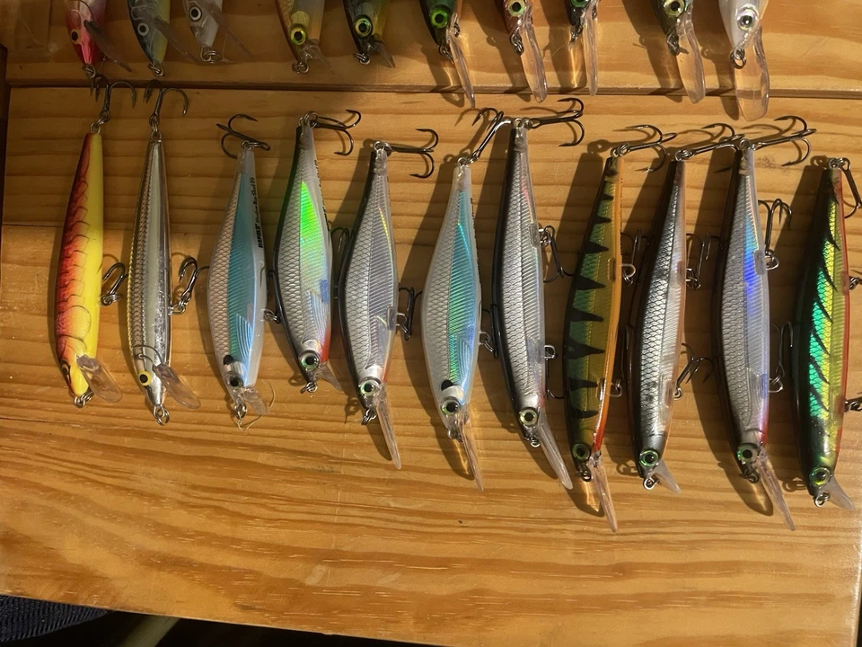 34 Rapala Wobbler No Shimano Daiwa Fishing Lure - Bild 3 von 4