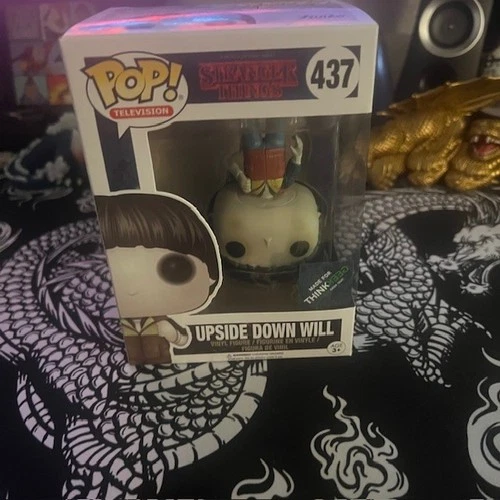 Stranger Things: Will Byers(Upside Down) #437 Funko Pop! Think Geek w/Protector