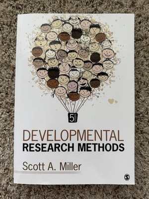 DEVELOPMENTAL RESEARCH METHODS By Scott A. Miller *Excellent Condition*
