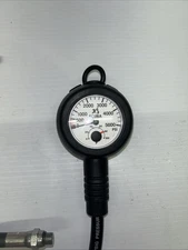 XS Scuba Pressure Double Gauge Console. Pressure And CompasTested. Scuba Diving.