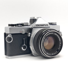 Meter Works N MINT Olympus OM-1 35mm SLR Film Camera 50mm f1.8 from JAPAN