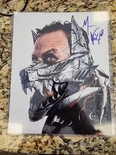 Mecha Wolf 450 Signed Auto 8x10 Photo WWE WWC Leaf COA