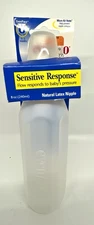 VTG Vintage Evenflo 1999 Baby Bottle Plastic Sensitive Response 8oz white