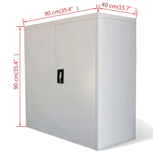 vidaXL Office File Storage Cabinet - Thumbnail 3