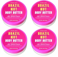 Trader Joe's Brazil Nut Body Butter 4 pack
