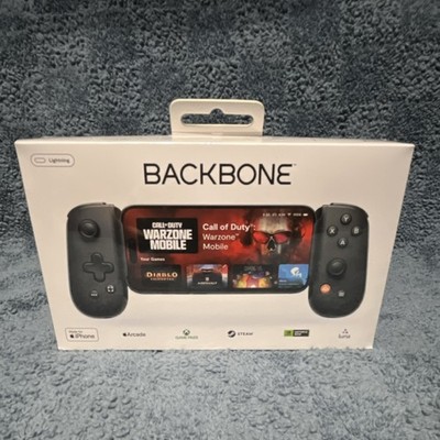 Backbone One iOS Mobile Controller for iPhone Black Lightning Low Latency
