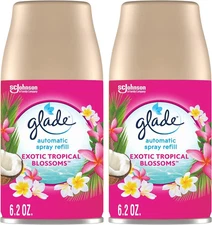 Glade Automatic Spray Refill, Air Freshener for Home and Bathroom, Exotic Tropic