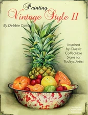 Painting Vintage Style II Debbie Cotton Decorative Painting Pattern Book