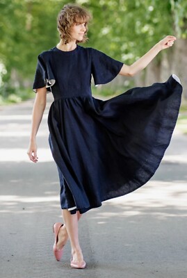 butterfly sleeve dress Plaid Butterfly Sleeve Deep V Dress main image 1