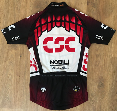 Maillot Cyclisme GIORDANA CSC NOBILI Taille M - Occasion