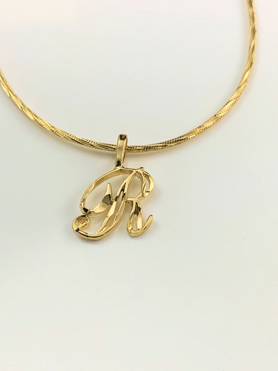 Buy Initial R Pendant Online From Kisna