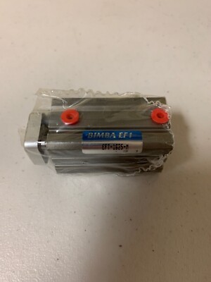 NEW, BIMBA EF1 EFT-1625-M COMPACT GUIDED PNEUMATIC AIR CYLINDER SEALED,FREE SHIP