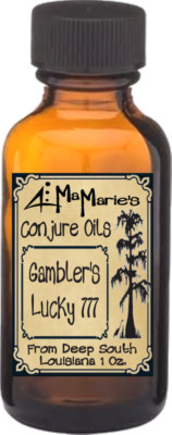 Ma Marie's Gambler's Lucy 777 Oil Good Luck Money Winning Casino Lottery Bingo