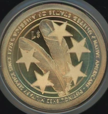 2021-S Sacagawea Native American Golden Dollar Gem Proof Cameo