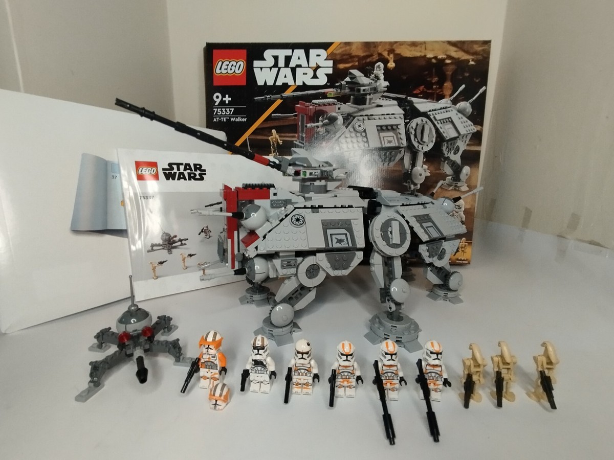 LEGO STAR WARS AT-TE 75337 with minifigures | eBay