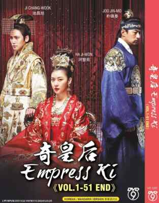 Korean Drama DVD Empress Ki Vol. 1-51 End Complete English Subtitle Box Set