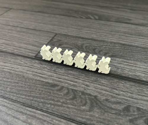 Everdell | 6 Mice Worker Wooden Figures | Official Replacement Game Pieces - Picture 2 of 6