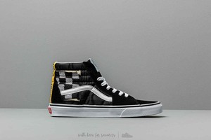 vans sk8 black true white