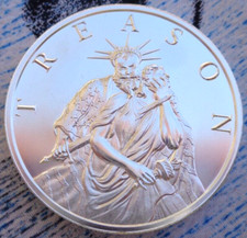 2 oz. 2023 TREASON - #2 Tyranny Series BU rounds .999 fine silver 102.34 per troy oz