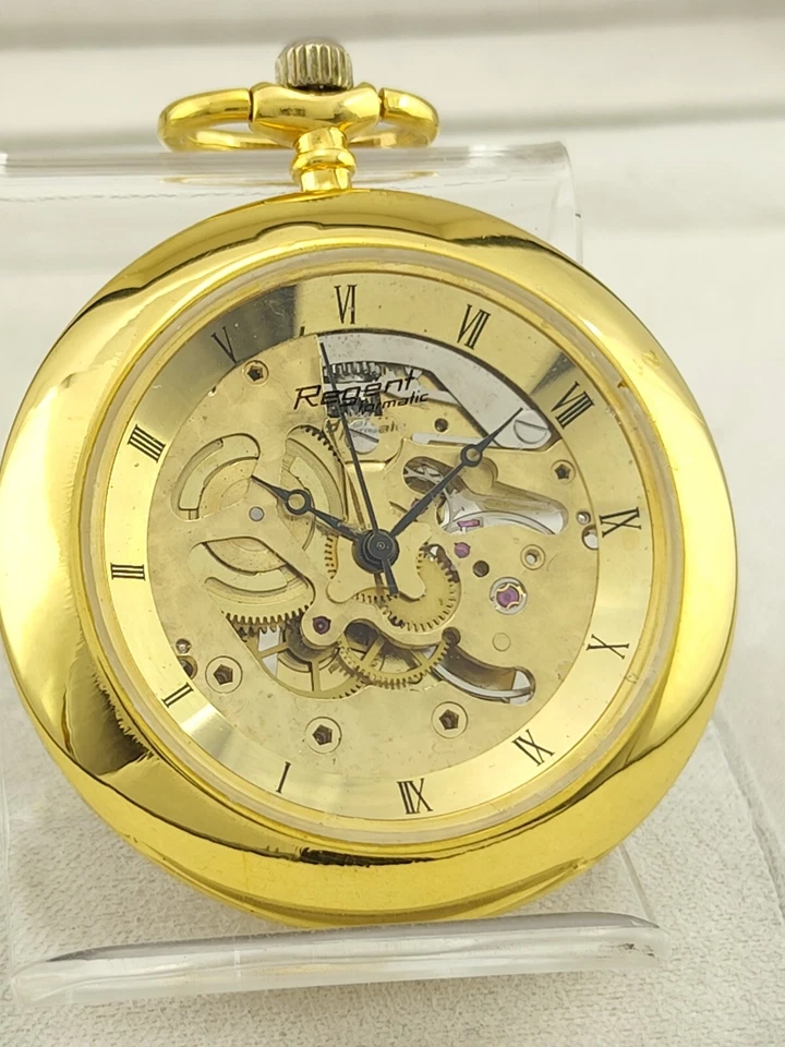 Reloj Bolsillo Regent Formatic Sceleton 2000-2010 Foto 4 de 4