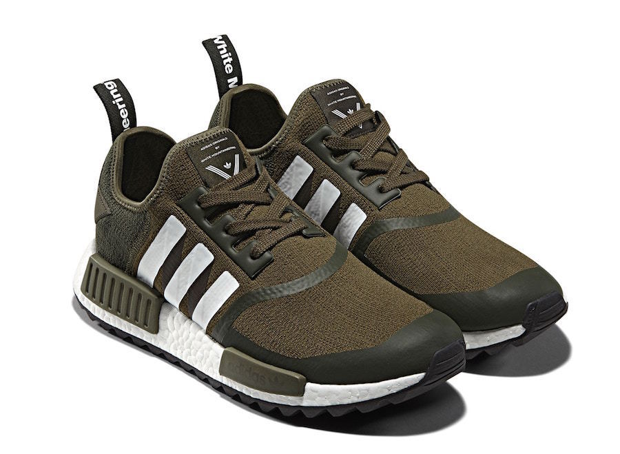 Adidas WM NMD Trail PK size 13 Olive White Mountaineering Adidas WM NMD Trail PK size 13 Olive White Mountaineering