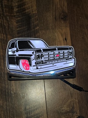 Chevy C10 Square Body 3d printed light box