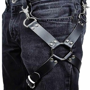 Women Leather Garter Belts Straps Waist Thigh Leg Bondage Body Harness Corsets