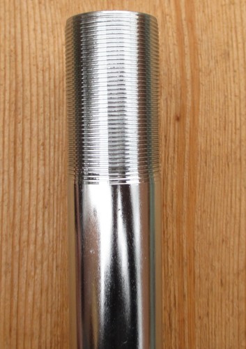 Fork 20 MX Uni Hi-Ten Steel Sunlite Chrome MX Threaded 1" X 100 x 22.2mm - Picture 5 of 5