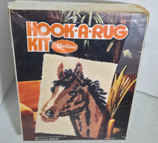 CHAMPION Malina Horse LATCH HOOK A RUG KIT 25-16 Rug 20" X 27" NIB