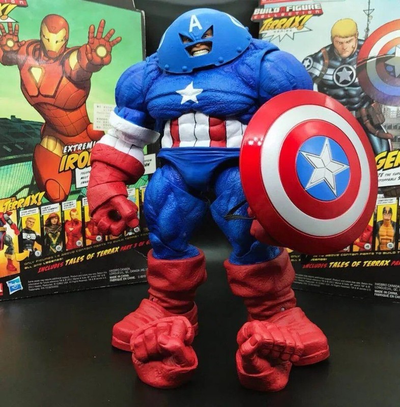 X-Men Juggernaut Captain America Action Figure Superhero Collectible Model Toys