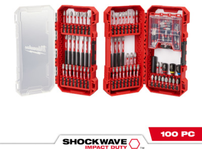 Milwaukee 48-32-5150 SHOCKWAVE Impact Duty Driver Bit Set - 100PC