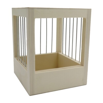 Volierennest ca. 11 x 11 x 13,5cm - Vogelnest Nistkasten für Kanarienvögel