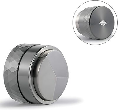51MM Coffee Distributor, Stainless Steel Coffee Distributor with Diamond Pattern