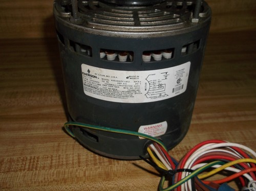 EMERSON K55HXWPY-1412 Furnace Blower Motor 3/4HP 115V 1075RPM 3SPD 8904 (21906) - Picture 3 of 6