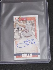 2023 Topps Rip Scott Rolen Mini Base Auto 23/50 Cardinals On Card RARE