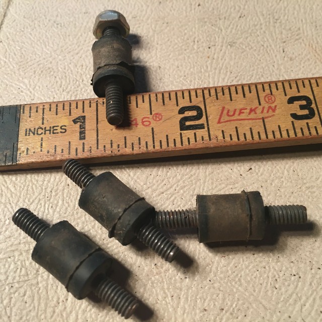 4 Cessna Instrument Panel Shock Mounts, NOS eBay