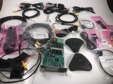 Polycom MIC POD Huge Lot Of Cables Misc