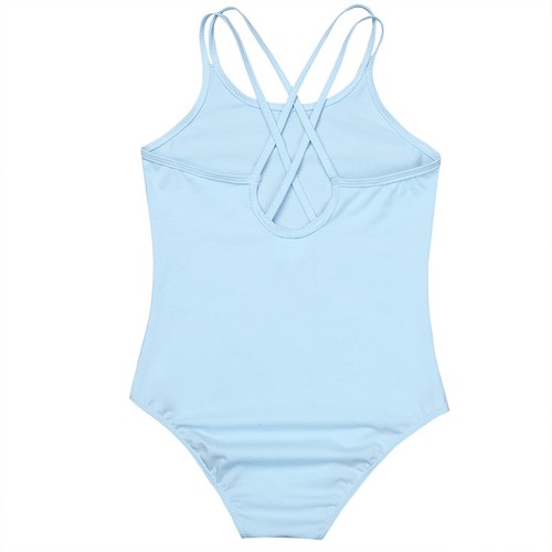 Girls Ballet Leotard Kids Sport Gymnastics Gym Tutu Jumpsuit Unitards Dancewear - Picture 20 of 101