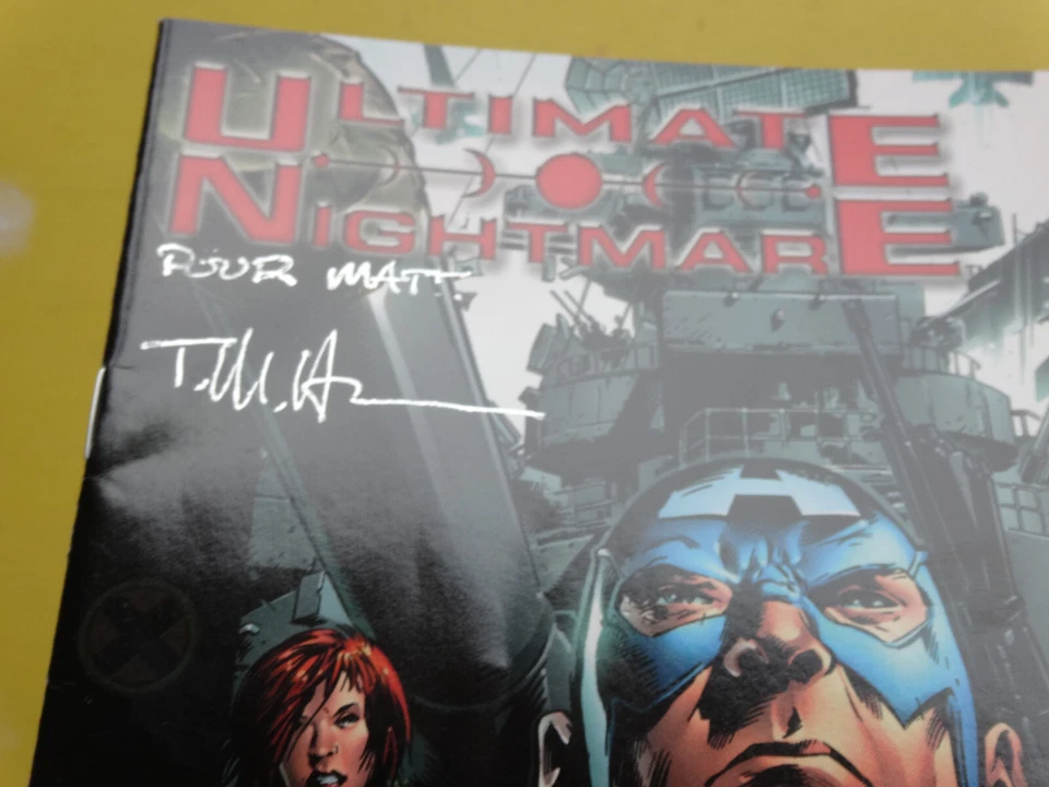 BD ULTIMATE NIGHTMARE Issue 2 dédicace VO integrale 2004 ETAT NEUF(AI6GD32) - Photo 4/4