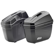 Givi E22N Monokey 22 Litre Motorcycle Panniers (Pair) - Black