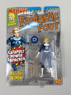 1994 MARVEL SUPER HEROES FANTASTIC FOUR ~ INVISIBLE WOMAN FIGURE By TOY BIZ
